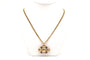 Collier Collier Napoléon III en or jaune 18 carats et diamants taille rose 58 Facettes B485