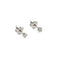 Boucles d'oreilles Boucles d'oreilles - Puces en or blanc 750 et diamants 58 Facettes 260065R