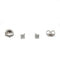 Boucles d'oreilles Boucles d'oreilles - Puces en or blanc 750 et diamants 58 Facettes 260065R