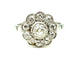 Bague 54 Belle Époque - Bague marguerite en platine et diamants 58 Facettes VINTAGE bague