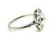 Bague 54 Belle Époque - Bague marguerite en platine et diamants 58 Facettes VINTAGE bague