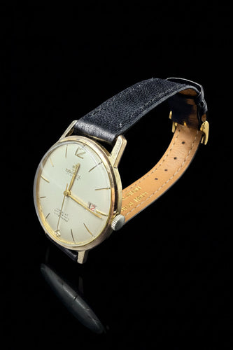 Montre Darwil - Montre-bracelet vintage boîtier doré, cadran blanc 58 Facettes