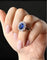 Bague 54 Bague marguerite - Saphir et diamants en taille IT 14 58 Facettes