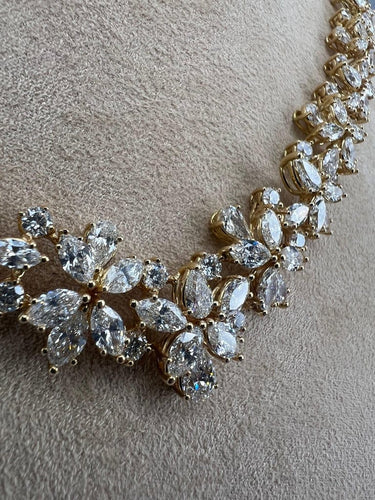Collier Collier cocktail en or jaune 18K et diamants 58 Facettes NECK-122