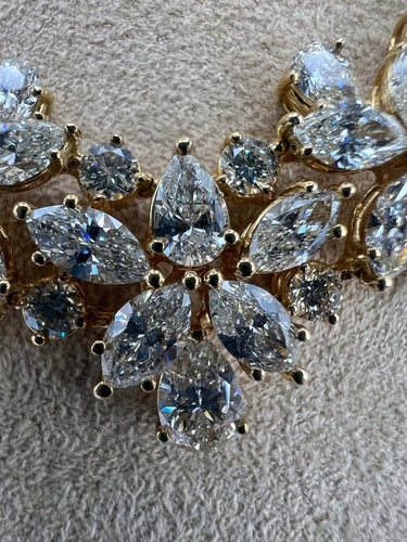 Collier Collier cocktail en or jaune 18K et diamants 58 Facettes NECK-122