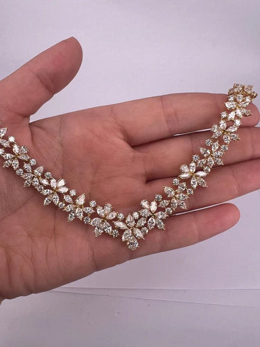 Collier Collier cocktail en or jaune 18K et diamants 58 Facettes NECK-122