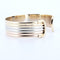Bracelet Cartier - Bracelet jonc ouvert Double C en or jaune 18 carats 58 Facettes 73524