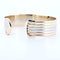 Bracelet Cartier - Bracelet jonc ouvert Double C en or jaune 18 carats 58 Facettes 73524