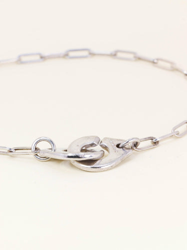 Collier DINH VAN Collier Menottes argent - très grand modèle 58 Facettes COLLIER