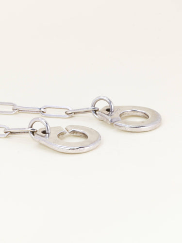 Collier DINH VAN Collier Menottes argent - très grand modèle 58 Facettes COLLIER