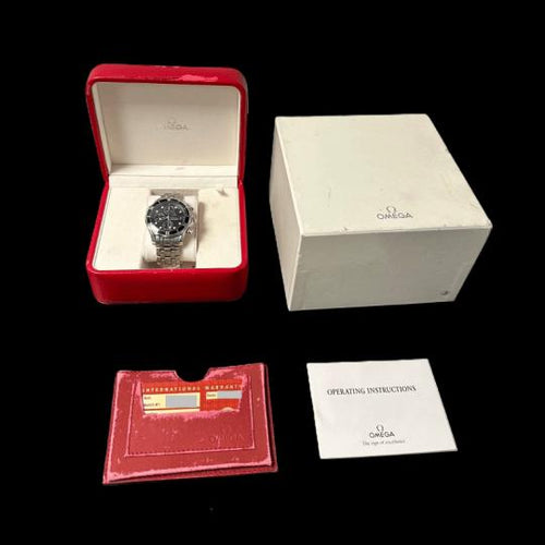 Montre Omega Seamaster Diver 300M - Montre chronographe automatique en acier 58 Facettes MT45555