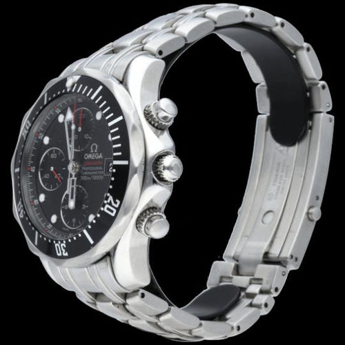 Montre Omega Seamaster Diver 300M - Montre chronographe automatique en acier 58 Facettes MT45555