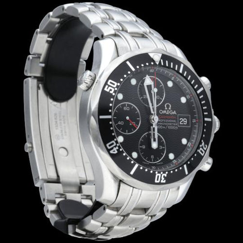 Montre Omega Seamaster Diver 300M - Montre chronographe automatique en acier 58 Facettes MT45555