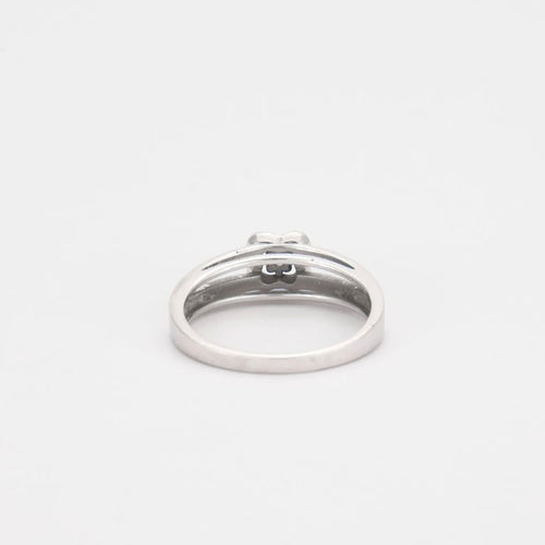 Bague 49 Mauboussin Chance of Love n°1 - Bague en or blanc 18 carats et diamants 58 Facettes LO0147878