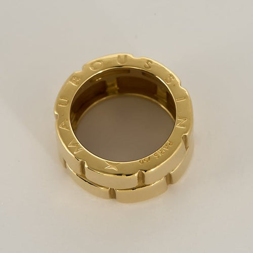Bague 50 Mauboussin - Amour de ma vie - Bague en or jaune 58 Facettes CLA0817-1