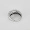 Bague 50.5 Bague jonc en or blanc 18K sertie de diamants (env. 2 ct) 58 Facettes EVR2882