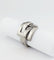 Bague 53 Boucheron Déchaînée - Bague motif carré en or blanc 18 carats 58 Facettes 33377