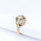 Bague 55 Bague en or jaune 18 carats et diamants 58 Facettes 31887