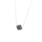 Collier Morganne Bello Friandise - Collier trèfle en or blanc 18 carats et labradorite 58 Facettes 32040