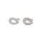 Boucles d'oreilles Boucles d'oreilles Piaget, or blanc et diamants. 58 Facettes 35384
