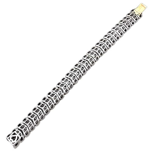 Bracelet Bracelet Arfan, or blanc et diamants. 58 Facettes 35401