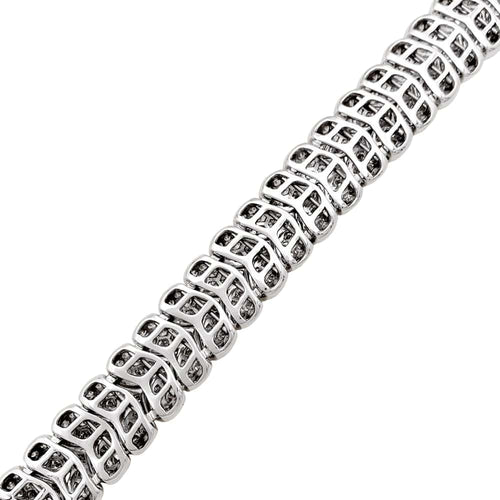 Bracelet Bracelet Arfan, or blanc et diamants. 58 Facettes 35401