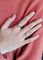 Bague 53 Bague losangique en or jaune 18 carats, saphirs, perle et diamants 58 Facettes 605