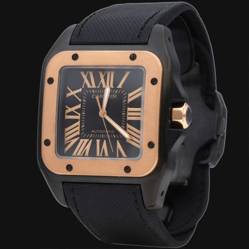 Montre Cartier Montre Santos 100 Xl Pvd 58 Facettes MT45684