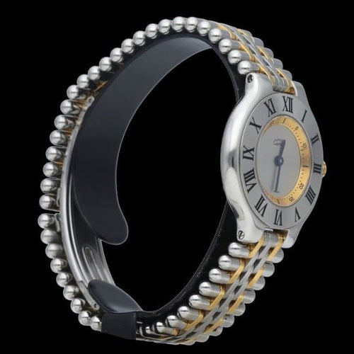 Montre Cartier Montre Must 21 Or Jaune 18K / Acier 58 Facettes MT45722