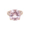 Bague 53 Mauboussin Gueule d’amour - Bague en or blanc 18 ct, diamants et quartz 58 Facettes 794152