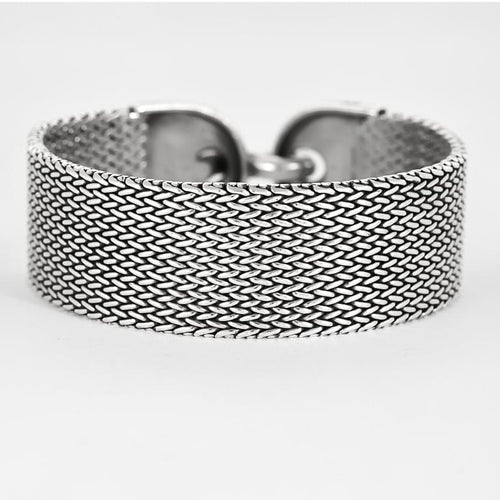 Bracelet Hermès - Bracelet souple en argent 800, Georges Lenfant 58 Facettes 58FC41