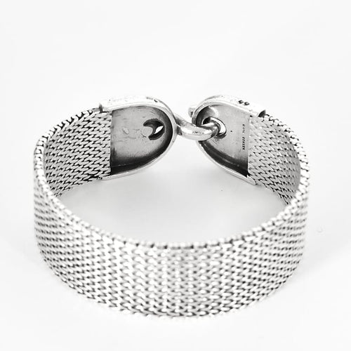 Bracelet Hermès - Bracelet souple en argent 800, Georges Lenfant 58 Facettes 58FC41