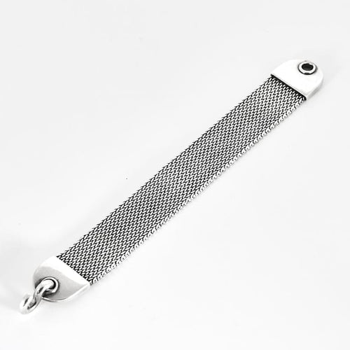 Bracelet Hermès - Bracelet souple en argent 800, Georges Lenfant 58 Facettes 58FC41