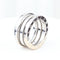 Bague 47 Bvlgari B.Zero1 - Bague en or blanc 18K 58 Facettes 138314B