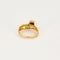 Bague 51.5 Bague Tressée en Or Jaune, Saphir de 1ct, Diamants 58 Facettes NAR0193