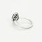Bague 53 Bague marguerite or blanc, émeraude et diamants 58 Facettes GU178