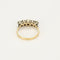 Bague 54 Bague jarretière deux ors, diamants taille ancienne 58 Facettes MAR1092