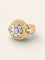 Bague 57 Bague fil or jaune diamants 58 Facettes 1233.2