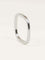 Bague 54 DINH VAN Alliance carrée or blanc 58 Facettes 1206.1BIS