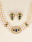 Boucles d'oreilles Parure REPOSSI collier de perles et clips saphirs émeraudes diamants 58 Facettes 1242.1