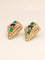 Boucles d'oreilles Parure REPOSSI collier de perles et clips saphirs émeraudes diamants 58 Facettes 1242.1