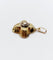 Pendentif Pendentif victorien en or 18k et diamant taille rose 58 Facettes A02334