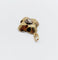 Pendentif Pendentif victorien en or 18k et diamant taille rose 58 Facettes A02334
