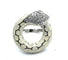 Bague 54 Bague serpent en or 18 carats, laque et diamants 58 Facettes 250267