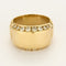 Bague 56 HERMES - Bague en or jaune et diamants 58 Facettes B250659