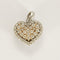 Pendentif Pendentif en or blanc et or jaune, diamants 58 Facettes B250621
