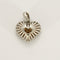 Pendentif Pendentif en or blanc et or jaune, diamants 58 Facettes B250621
