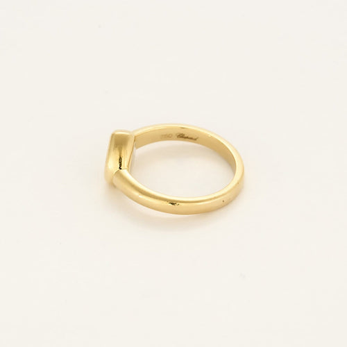 Bague 46.5 CHOPARD- Happy Diamonds - Bague en or jaune et diamant 58 Facettes B260054