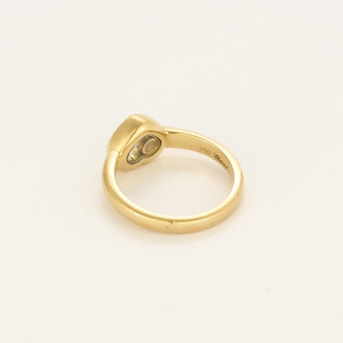 Bague 46.5 CHOPARD- Happy Diamonds - Bague en or jaune et diamant 58 Facettes B260054