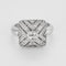 Bague 50.5 Bague en or blanc et diamants 58 Facettes B260036